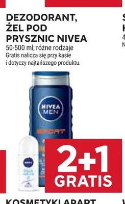 Dezodorant Nivea promocja w Stokrotka