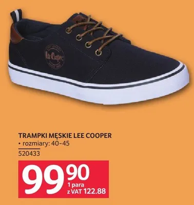 Trampki męskie Lee Cooper promocja w Selgros