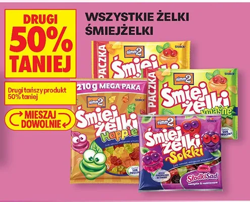 Żelki Śmiejżelki promocja w Biedronka