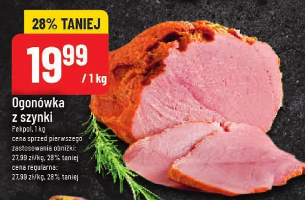 Ogonówka z szynki promocja w POLOmarket