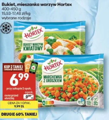 Bukiet, mieszanka warzyw wybrane rodzaje promocja w Delikatesy Centrum