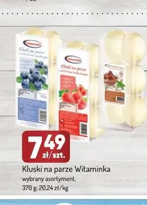 Kluski na parze Witaminka promocja w Avita