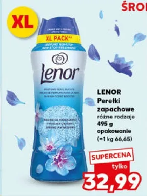 Perełki zapachowe różne rodzaje 495 g opakowanie promocja w Kaufland