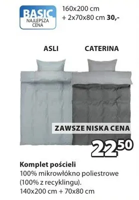 Komplet pościeli ASLI promocja w Jysk
