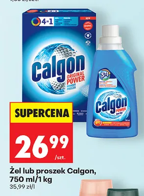 Żel do pralki Calgon Power promocja w Biedronka