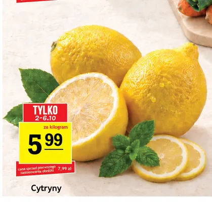 Cytryny promocja w Gram Market