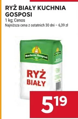 Ryż biały Kuchnia Gosposi promocja w Stokrotka