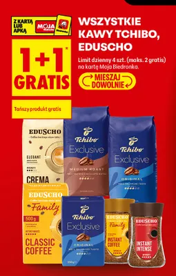 Kawa mielona Tchibo Exclusive Original promocja w Biedronka
