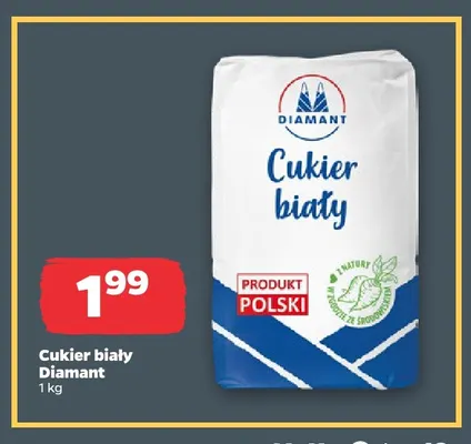 Cukier biały Diamant promocja w Netto