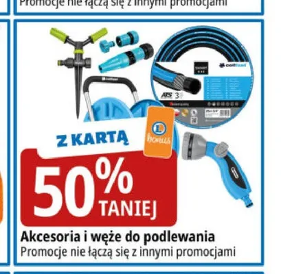 Akcesoria i węże do podlewania promocja w Leclerc