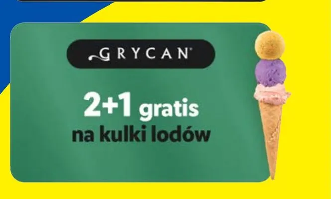Kulki lodów Grycan promocja w Lidl