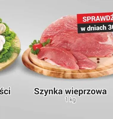 Szynka wieprzowa promocja w Delikatesy Sezam