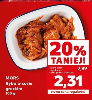 Ryba w sosie greckim Mors promocja w Kaufland