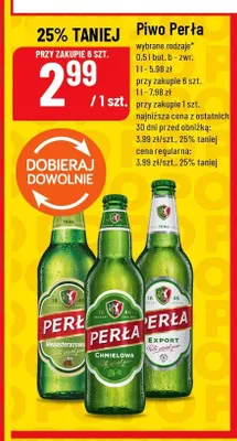 Piwo Perła Chmielowa promocja w POLOmarket