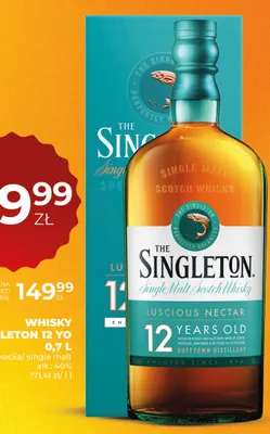 Whisky Singleton 12 YO promocja w Duży Ben