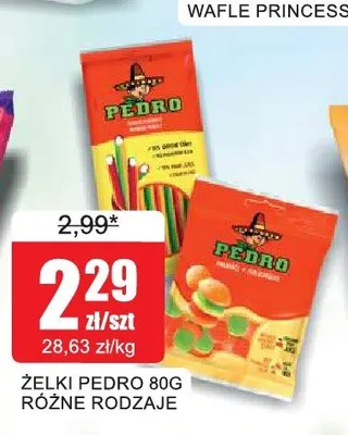 Żelki Pedro promocja w Bingo
