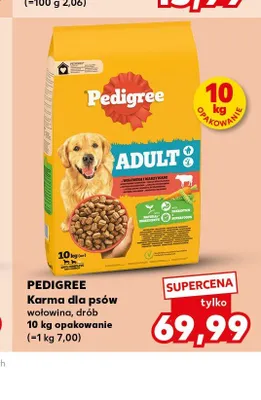 Karma dla psów Pedigree Adult z wołowiną i warzywami promocja w Kaufland