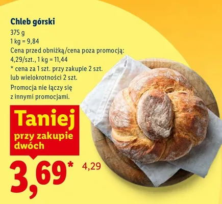 Chleb królewski promocja w Lidl