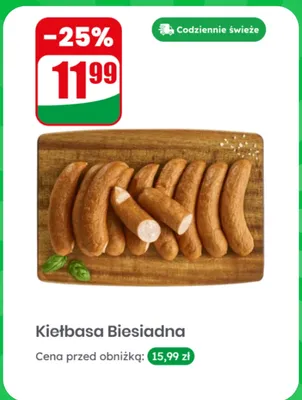Kiełbasa Biesiadna promocja w Dino