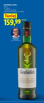 Whisky Glenfiddich promocja w Lidl