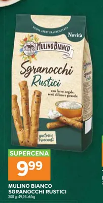 Mulino Bianco Sgranocchi Rustici promocja w Stokrotka