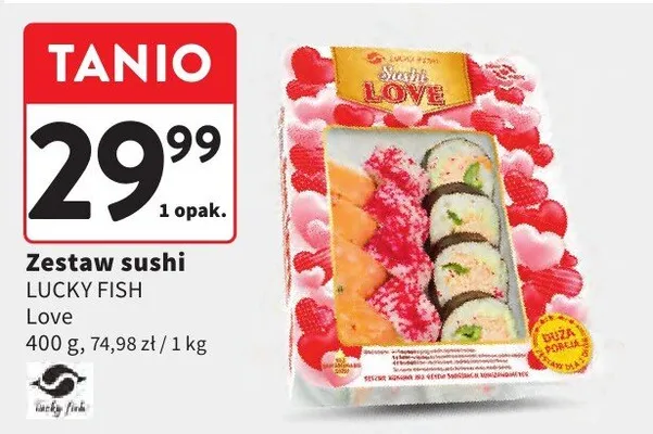 Zestaw sushi promocja w Intermarche