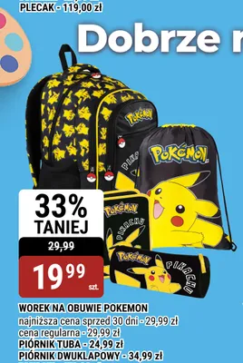 Plecak Pokemon promocja w bi1