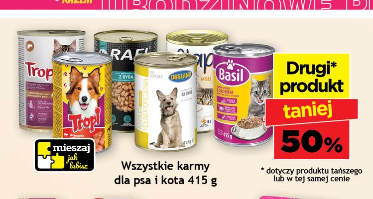 Karma dla kotów z drobiem Basil promocja w Gram Market