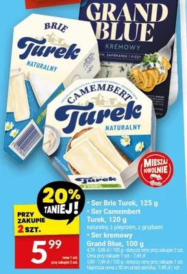 Ser Brie Turek promocja w Twój Market