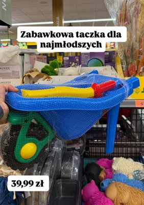 Zabawkowa taczka promocja w Biedronka