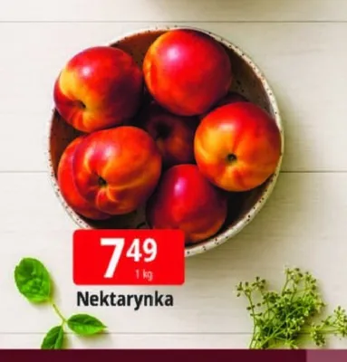 Nektarynka promocja w Leclerc