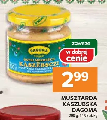 Musztarda kaszubska promocja w Stokrotka