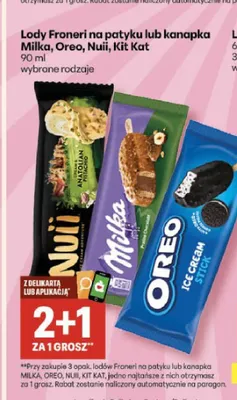 Lody Froneri promocja w Delikatesy Centrum