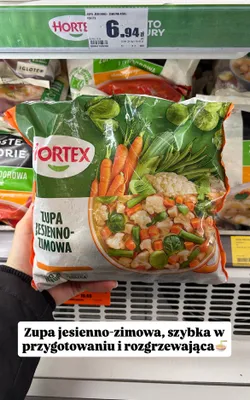 Zupa jesienno-zimowa promocja w Intermarche