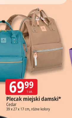Plecak miejski damski promocja w Leclerc