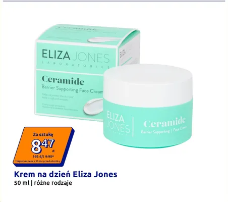 Krem na dzień Eliza Jones Ceramide promocja w Action