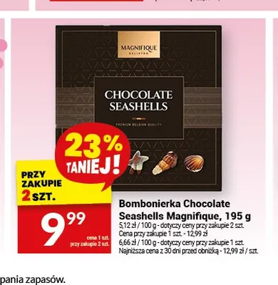 Bombonierka Chocolate Seashells Magnifique promocja w Twój Market