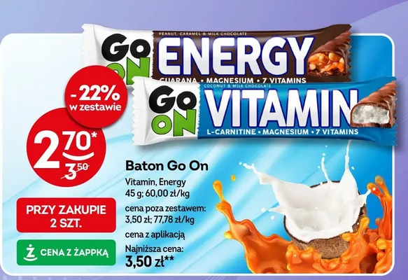 Baton Vitamin promocja w Żabka