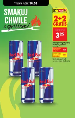 Napój energetyczny Red Bull promocja w Biedronka