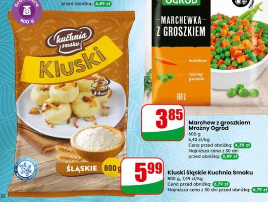 Kluski śląskie promocja w Dino