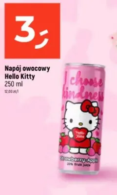 Napój owocowy Hello Kitty promocja w Dealz