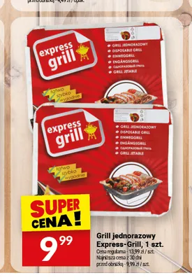 Grill jednorazowy Express-Grill promocja w Twój Market
