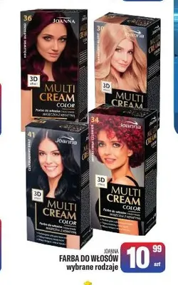 Farba do włosów Multi Cream Color Joanna promocja w Tomi Markt