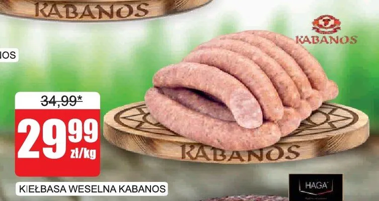 Kiełbasa piwna Nove promocja w Bingo