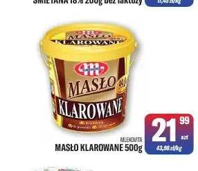 Masło klarowane Mlekovita promocja w Tomi Markt