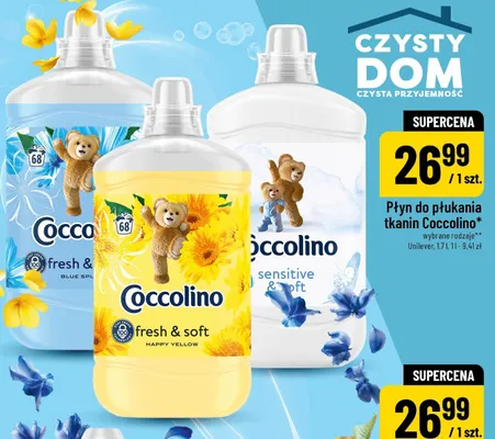 Płyn do płukania tkanin wybrane rodzaje promocja w POLOmarket