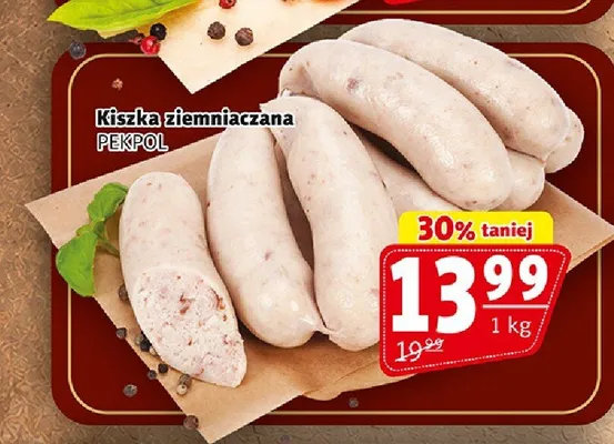 Kiszka ziemniaczana Pekpol promocja w Prim Market