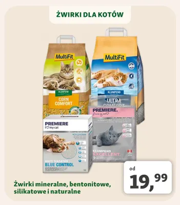 Żwirki bentonitowe promocja w MAXI ZOO