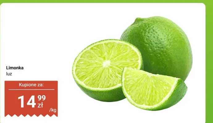 Limonka promocja w Dino
