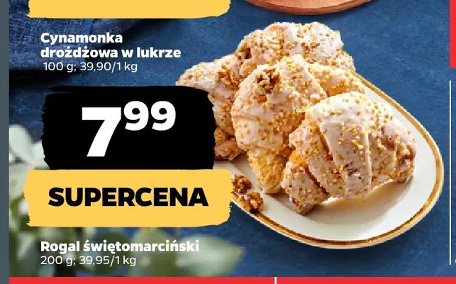 Rogal świętomarciński promocja w Netto